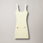 Elegantes Strick-Minikleid