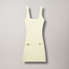 Elegantes Strick-Minikleid