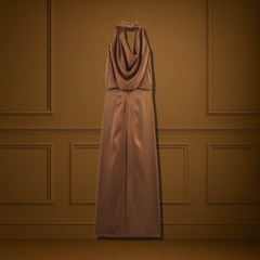 Elegancé Satin Maxikleid