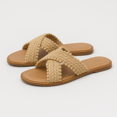 Odysée Slipper – Geflochtene Damen-Sandalen
