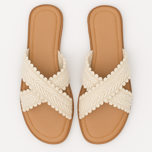 Odysée Slipper – Geflochtene Damen-Sandalen