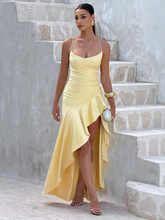 Elegantes Satin-Cocktailkleid