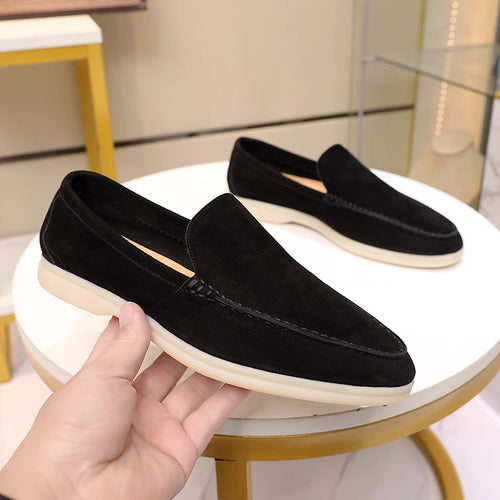 Old Money - Herren Loafer aus Nubukleder