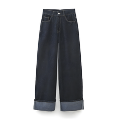 Oversized Denim Suit