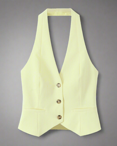 ELOISÉ BUTTERYELLOW WESTE - Primo Odysee