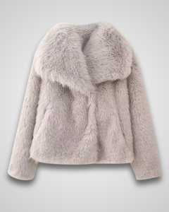 fur sleeve coat