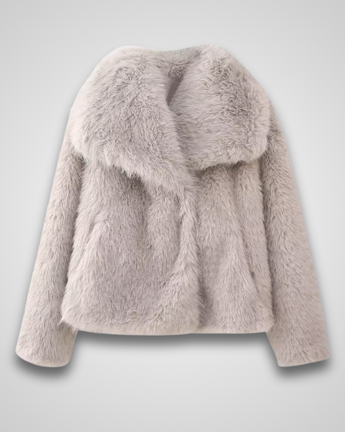 fur sleeve coat